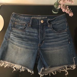American Eagle denim shorts size 8
